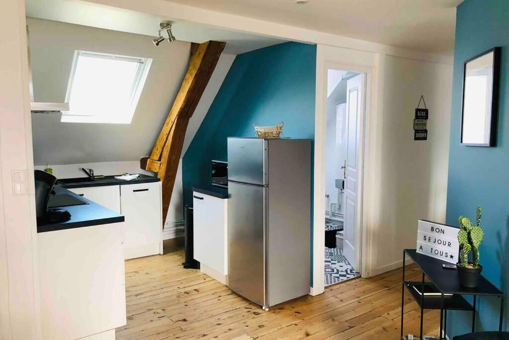 LA HOUPPA, rénové, Trouville-sur-Mer, quartier Bonsecours Esterno foto